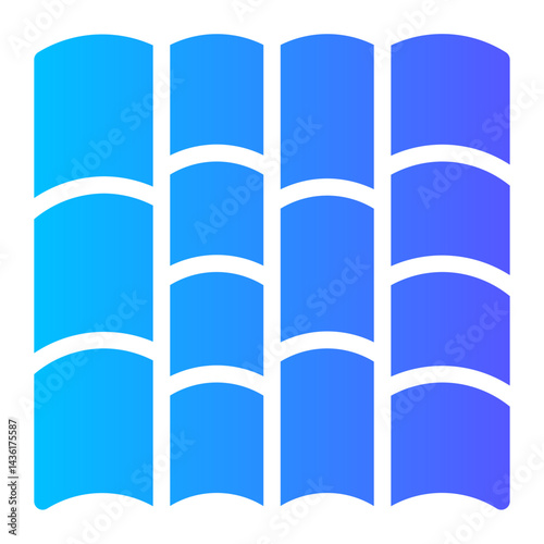 roof gradient icon