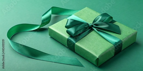 Emerald Green Gift Box with...