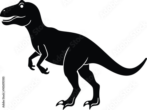 dinosaur vector illustration and vector illustration of a dinosaur