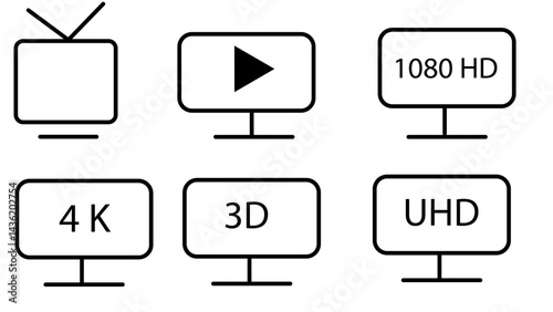  computer, laptop, smartphone and tablet framing in. Simple and flat illustration. Relevant for marketing, business and technolog
