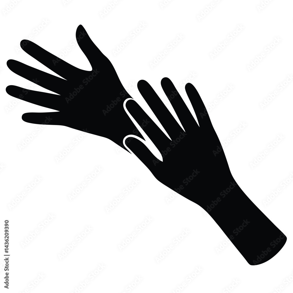 hands of the person hands of the person
