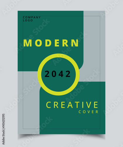 Creative Brochure Template. Business Presentation, Flyer, Banner, Report, Poster, Advertising, Modern Book Cover Design, pattern, abstract, vector, business, design, banner, illustration, school, book