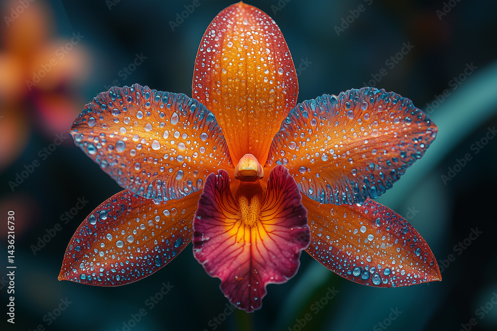 custom made wallpaper toronto digitalClose up of Jungle Orchid