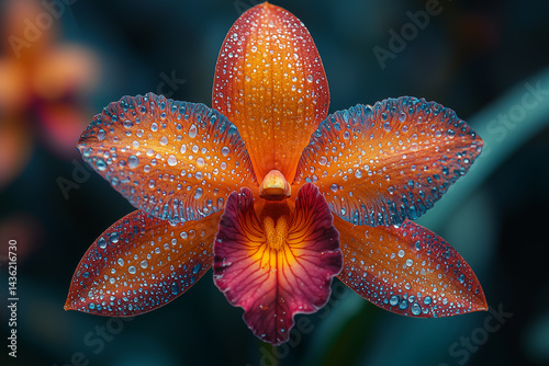 Close up of Jungle Orchid