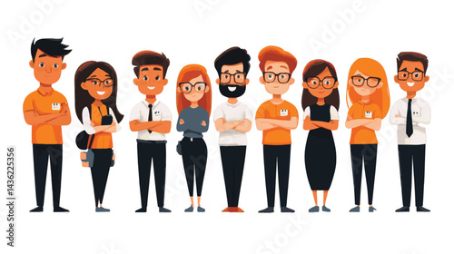 group of business people