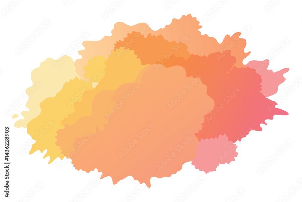 Soft Watercolor Background Illustration Soft Watercolor Background Illustration
