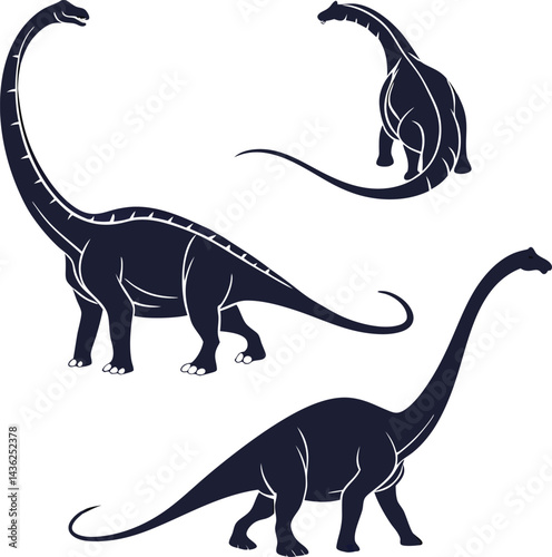 Apatosaurus Tyrannosaurus rex dinosaur vector illustration and dinosaur vector illustration and Vector apatosaurus dinosaur