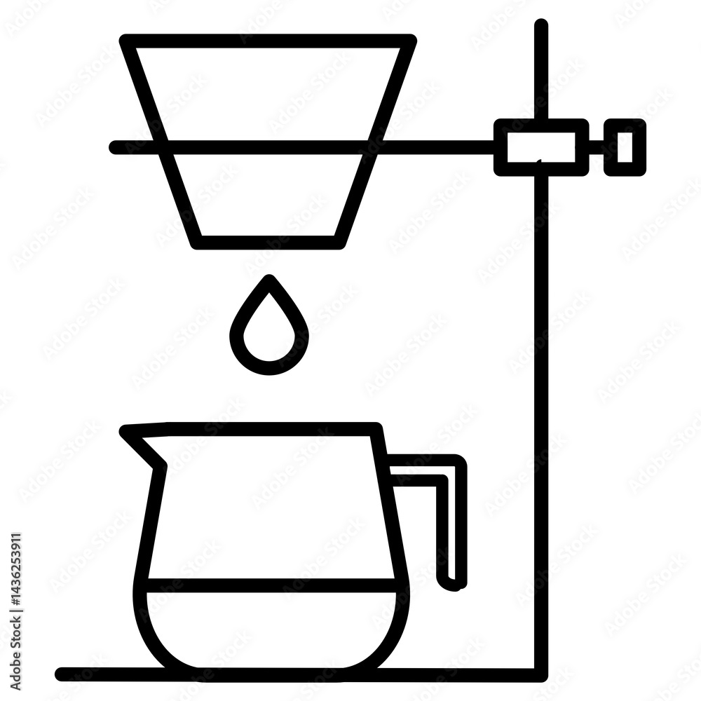 Fototapeta premium Coffee drip
