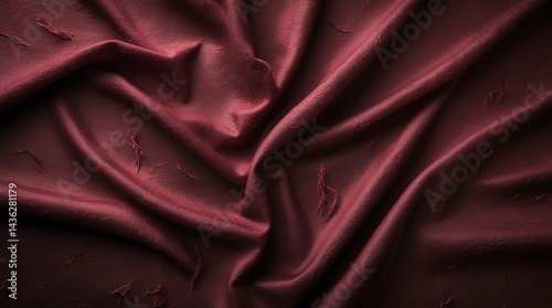 Luxurious fabric with a smooth texture and soft folds for a premium design
