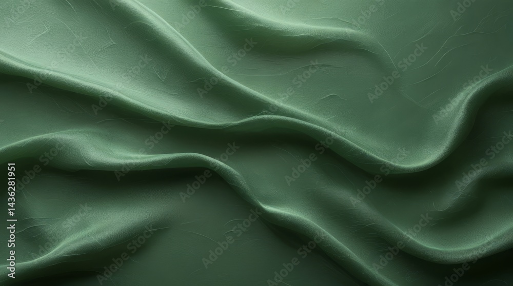 Obraz premium Luxurious fabric texture with soft folds and rich color for creating elegant projects 