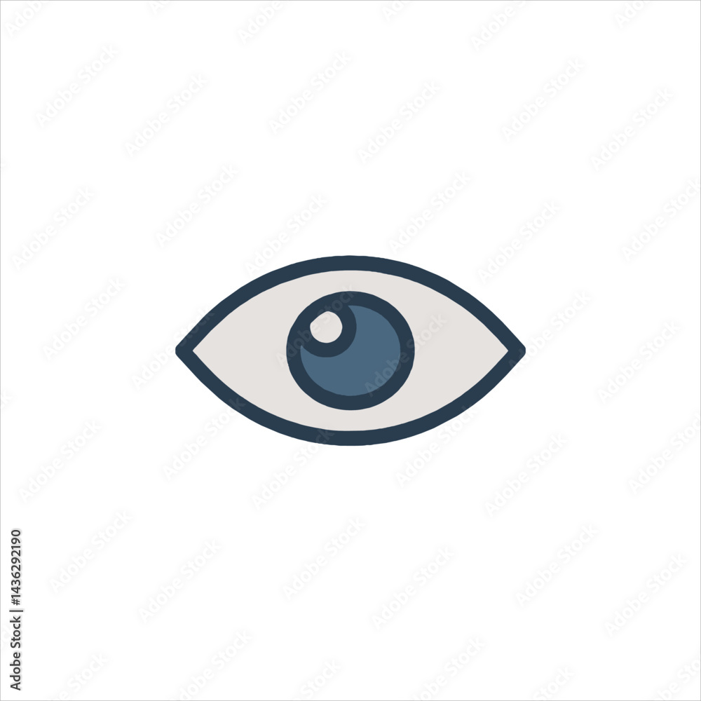 human eye icon human eye icon