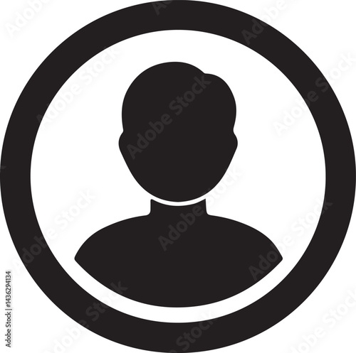 user icon, silhouette, vector, logo, illustration, image 9