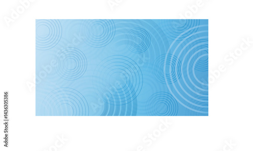 Abstract circle blue geometric baground