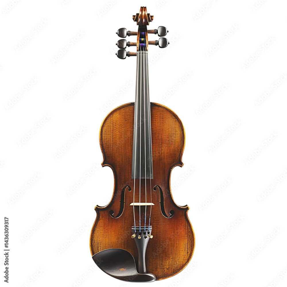 Fototapeta premium [Transparent Background PNG] violin isolated violin isolated 