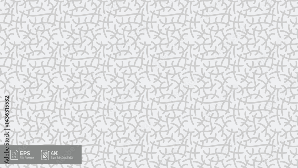 Fototapeta premium abstract geometric line art pattern on white background