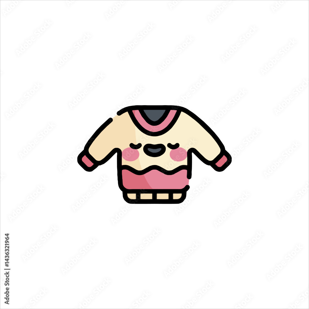 Obraz premium funny cartoon dog