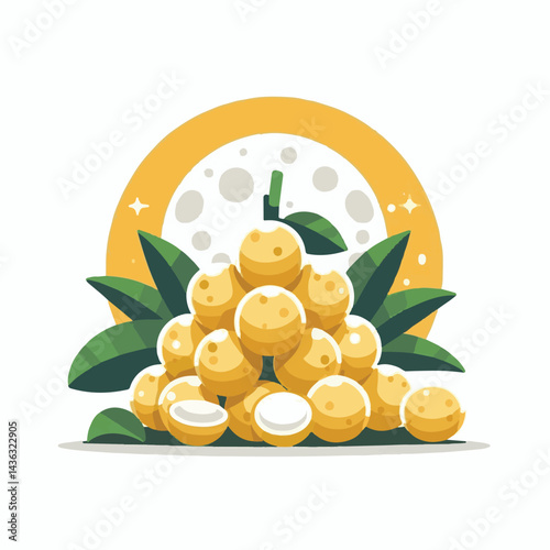 fruit, background, langsat, tropical, food, natural, healthy, ripe, fresh, sweet, delicious, agriculture, longkong, organic, tasty, closeup, thailand, nutrition, plant, diet, white, nature, juicy, iso
