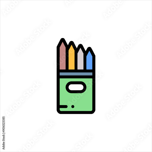 pencils and sharpener