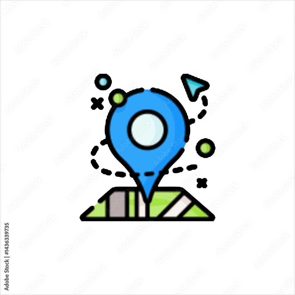 map pointer icon