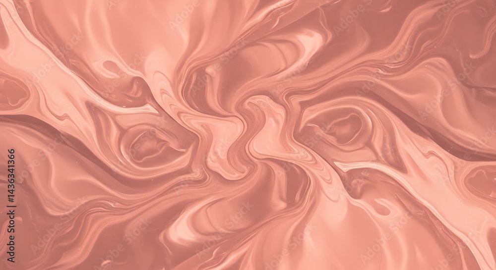 Fototapeta premium Roseate Swirl AI Generated