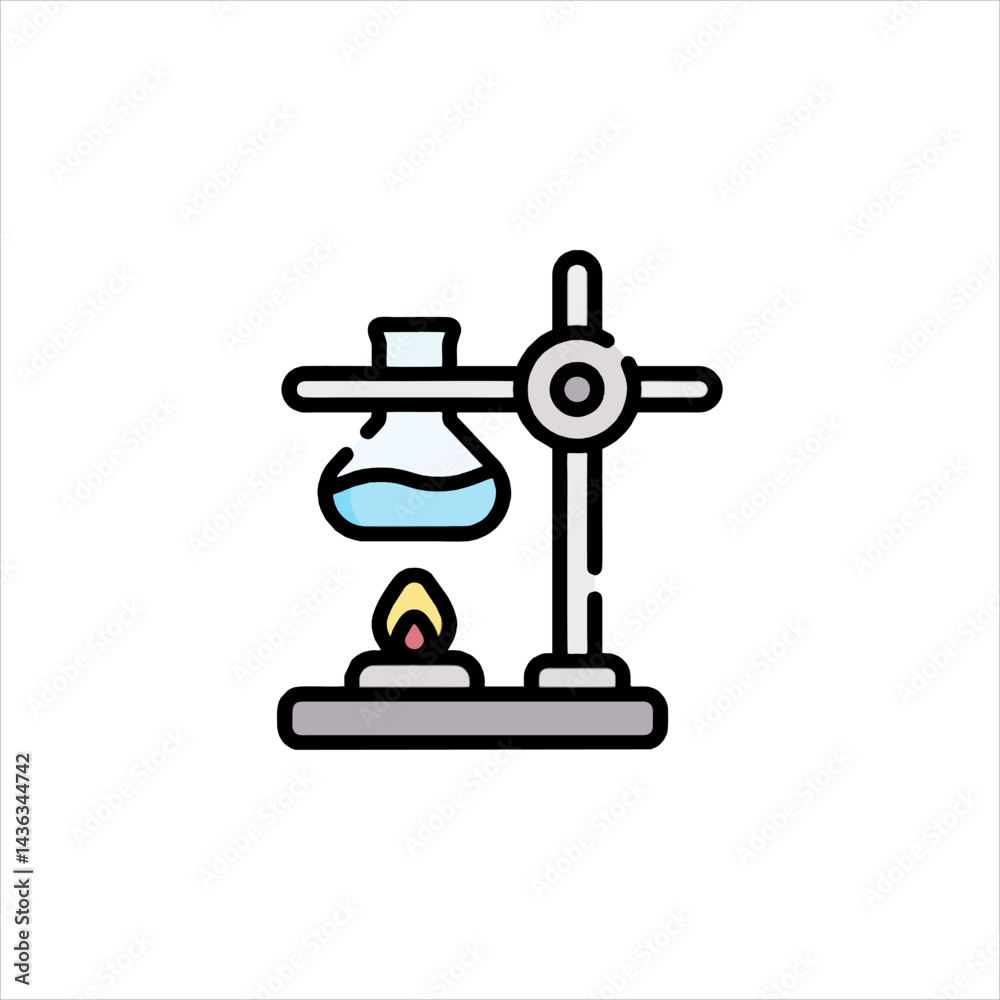 illustration of a microscope illustration of a microscope