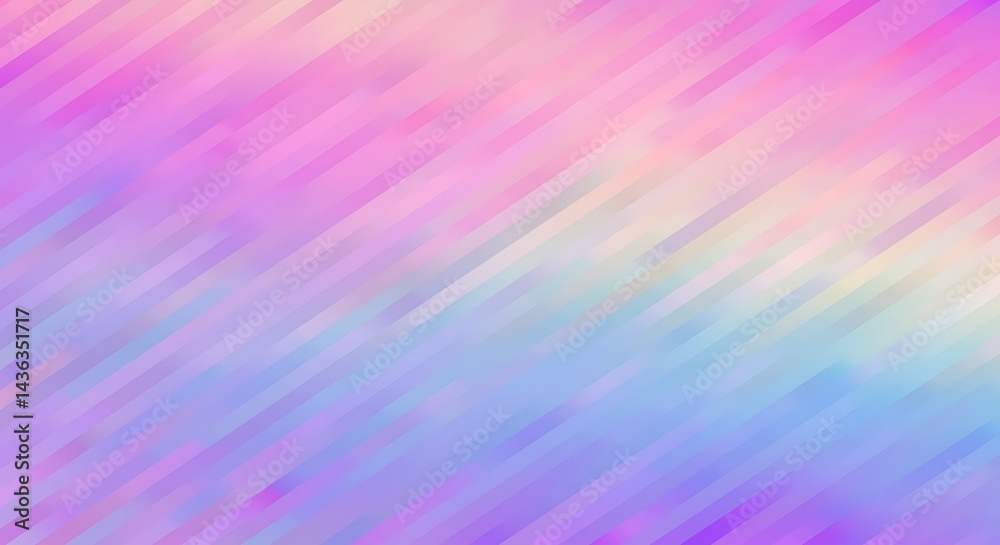 Obraz premium Pastel Velocity AI Generated