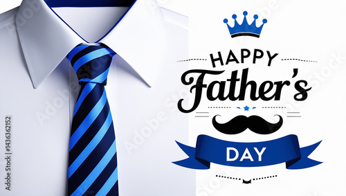 Stylish Father's Day Greeting Card Design, Warm and Classy Father's Day Wishes