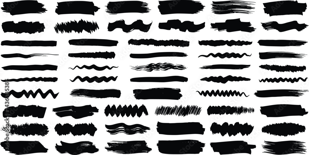 underline vector set underline vector set