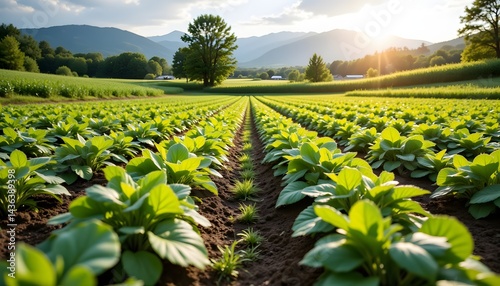 Crop rotation is a sustainable agricultural practice that involves planting different crops in a specific sequence on the same piece of land over multiple growing seasons