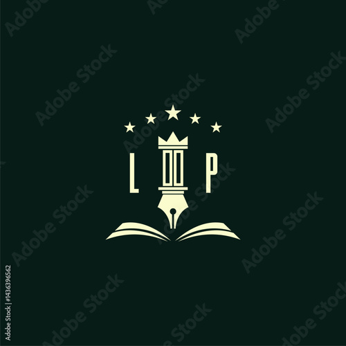 initials design modern legal attorney law firm lawyer advocate consultancy business logo vector