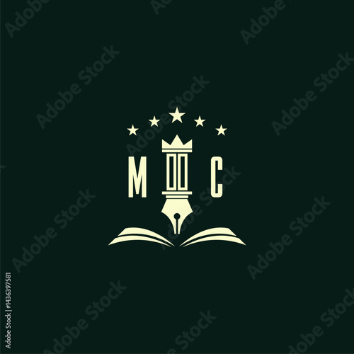 initials design modern legal attorney law firm lawyer advocate consultancy business logo vector