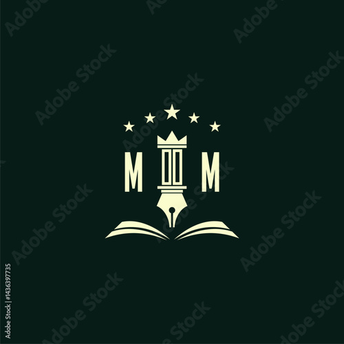initials design modern legal attorney law firm lawyer advocate consultancy business logo vector