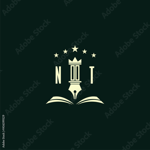 initials design modern legal attorney law firm lawyer advocate consultancy business logo vector