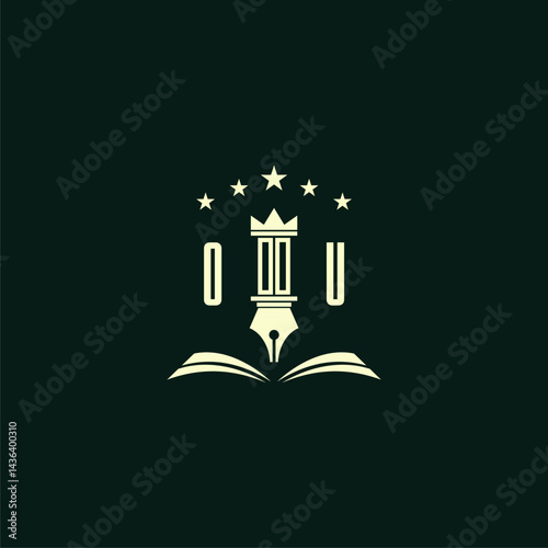 initials design modern legal attorney law firm lawyer advocate consultancy business logo vector