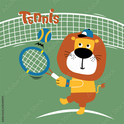 Child-friendly animal engaging in humorous tricks for kids