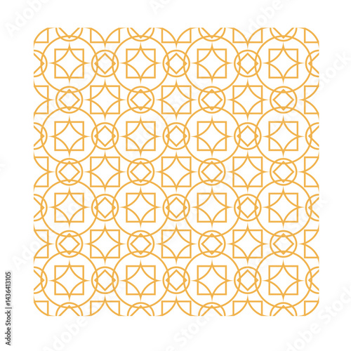 Islamic motif pattern, vector pattern, flat pattern background