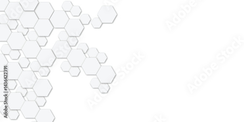 Abstract, hexagon, illustration, blue, pattern, backgrounds, horizontal, textured, shape, design, futuristic, template, bright, geometric shape, vector, abstract backgrounds, concepts, creativity, mos