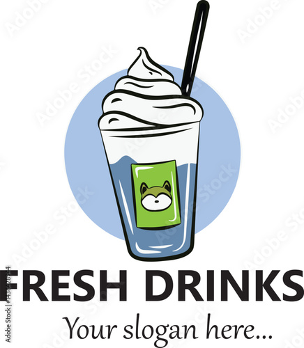 Fresh Drink Icon, Drink Brand