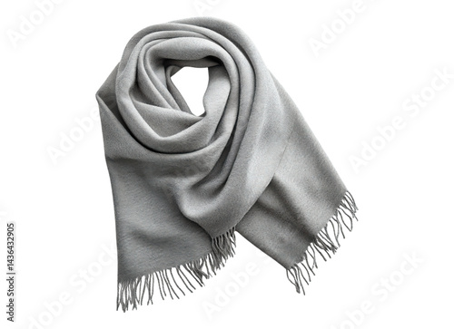 Woolen Shawl Light Grey