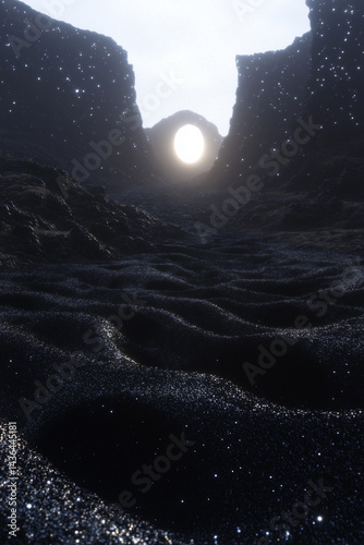 Obraz na płótnie Alien planet w salonie