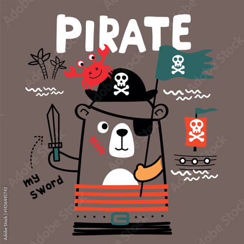 Lighthearted critter spreading humor with its playful acts for children