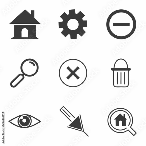 Essential UI Icon Collection