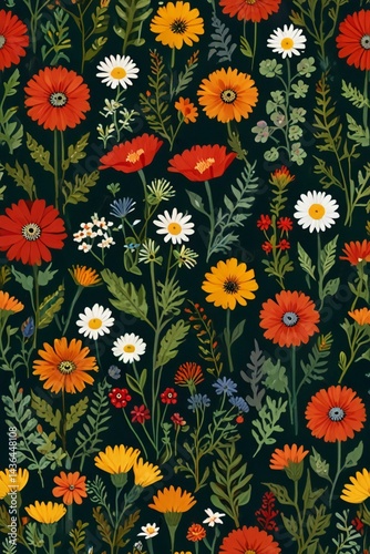 seamless floral pattern
