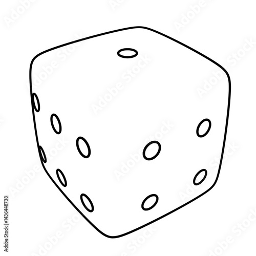 Dice Vector Art Illustration