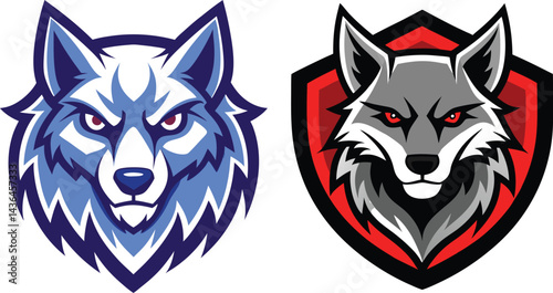 Webthe fox head mascot logo  fierce  bold unforgettable