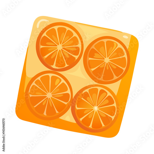 orange and lemon