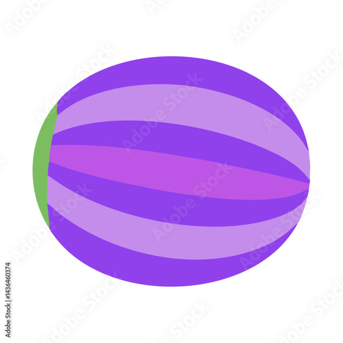3d render of a purple ball