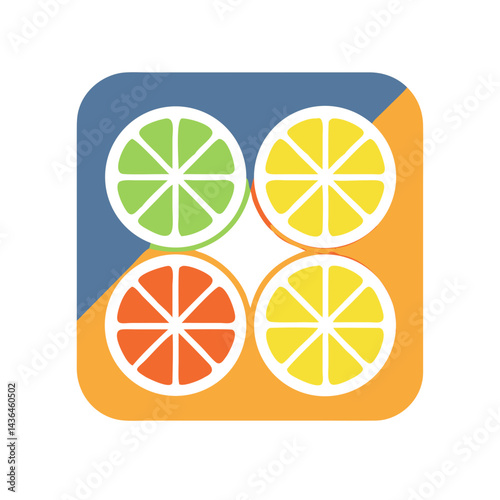 lemon and orange