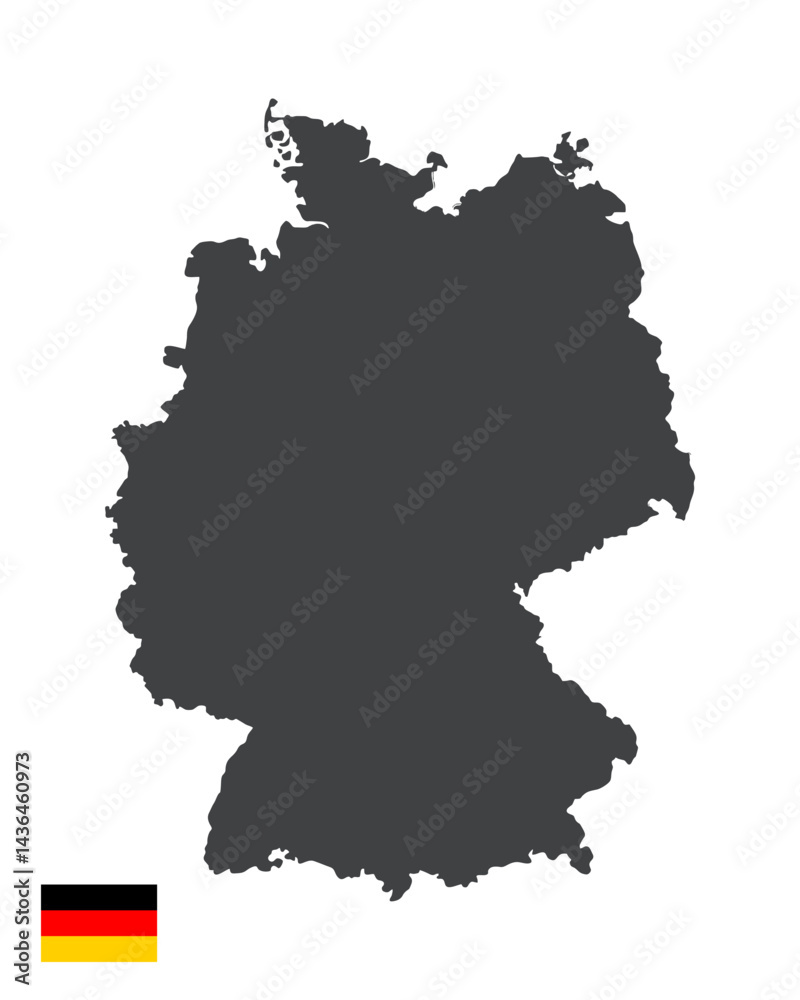 germany map with transparent background germany map with transparent background