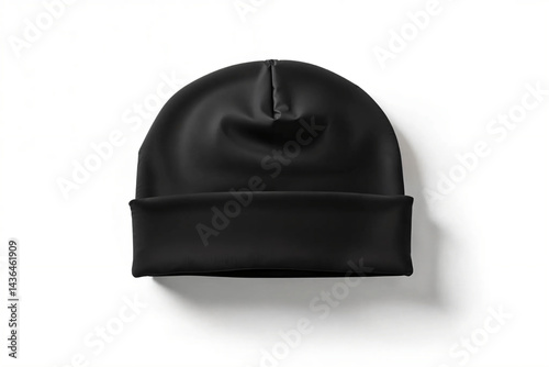 Plain Beanie Hat Isolated
